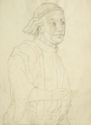Portrait de Hugues de Lannoy ( - 1349)