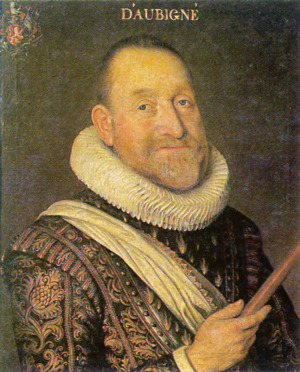 Portrait de Agrippa d'Aubigné (1552 - 1630)