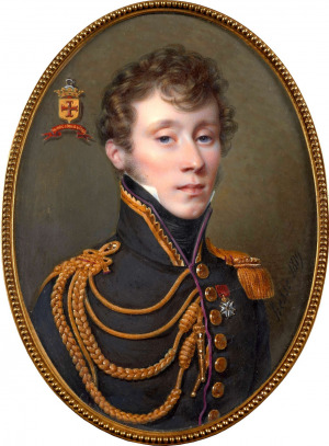 Portrait de Augustin Pierre d'Aubusson (1793 - 1842)
