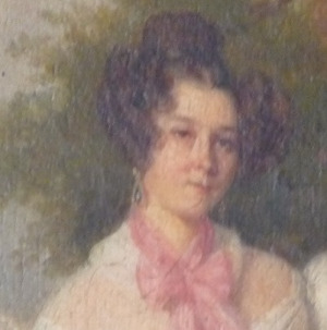 Portrait of Adélaïde de Loynes du Houlley (1795 - 1852)