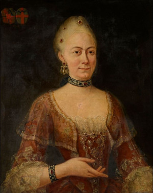 Portrait de Josèphe de Leval ( - ap 1780)