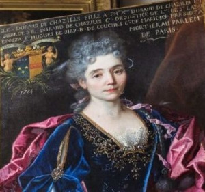 Portrait de Jeanne Françoise Durand de Chazilly ( - 1757)