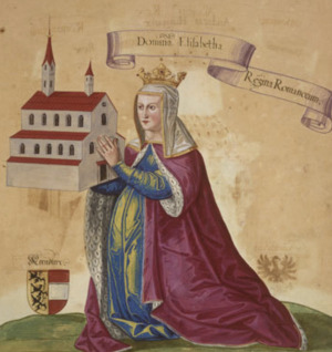 Portrait de Élisabeth de Tyrol (ca 1262 - 1313)