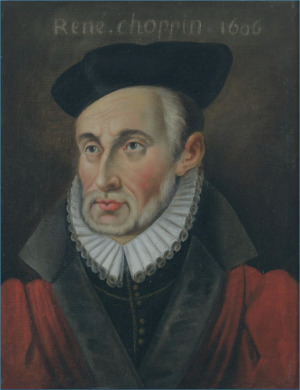Portrait de René Choppin (1537 - 1606)