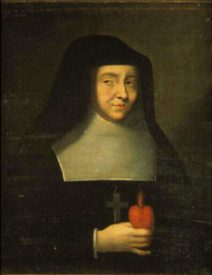 Portrait de Sainte Jeanne de Chantal (1572 - 1641)