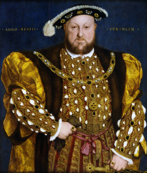 Portrait de Henri VIII of England (1491 - 1547)