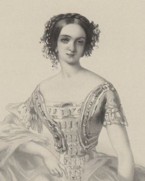 Portrait de Adeline de Plunkett (1824 - 1910)