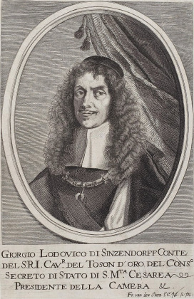 Portrait de Georg Ludwig von Sinzendorf (1616 - 1681)