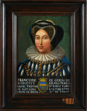 Portrait de Françoise Robertet (1533 - 1580)