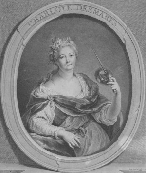 Portrait de la Desmares (1682 - 1753)