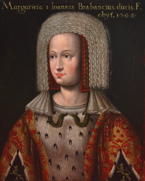 Portrait de Marguerite de Brabant (1323 - 1368)