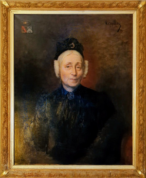 Portrait de Éléonore Yviquel de L'Escly (1826 - 1912)