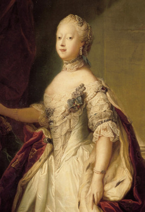 Portrait de Louise von Hannover (1724 - 1751)