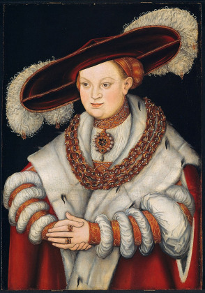 Portrait de Magdalena von Sachsen (1507 - 1534)