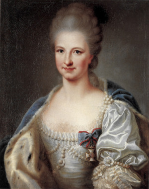 Portrait de Amalia von Wittelsbach (1752 - 1828)