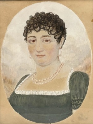 Portrait de Augustine Lemazurier ( - 1815)