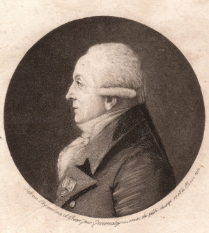 Portrait de François de Saulieu de La Chomonerie (ca 1754 - 1828)