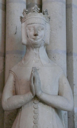 Portrait de Béatrice de Bourbon (1320 - 1383)