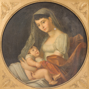 Portrait de Marie Françoise Aimée Cazimajou de Grandchamp (1814 - ap 1873)