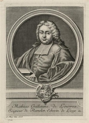 Portrait de Mathias-Guillaume de Louvrex (1665 - 1734)