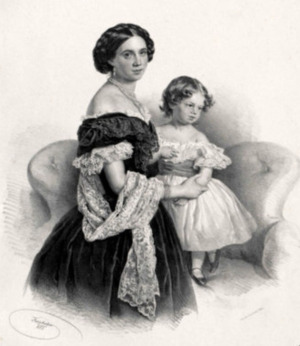 Portrait of Gabrielle zu Stolberg-Stolberg (1827 - 1904)