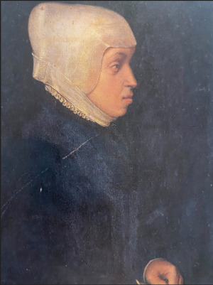 Portrait de Euphemia von Sparrenberg ( - 1571)