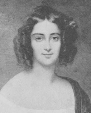 Portrait de Égédie Victorine de Beaupoil de Saint-Aulaire (1812 - 1854)