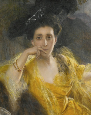 Portrait de Marie-Louise Heine (1865 - 1940)