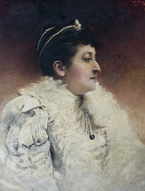 Portrait de Marie de Ligne (1843 - 1898)