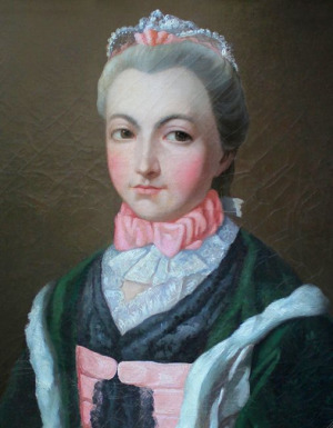 Portrait de Marie Jeanne Bernard de Boncours (1725 - 1757)