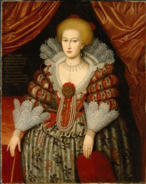 Portrait de Maria Eleonora von Brandenburg (1599 - 1655)
