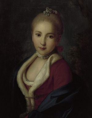 Portrait de Katharina von Schleswig-Holstein-Sonderburg-Beck (1750 - 1811)