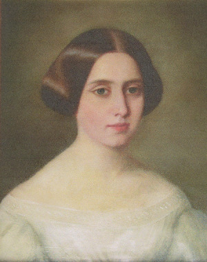 Portrait of Louise Chauviteau (1819 - 1876)