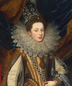 Portrait de Margherita di Savoia (1589 - 1655)