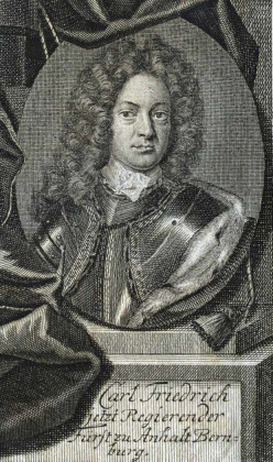 Portrait de Carl Friedrich von Anhalt-Bernburg (1668 - 1721)