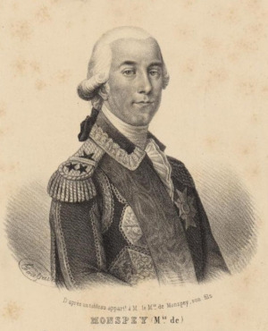 Portrait de Louis Alexandre de Monspey (1733 - 1822)