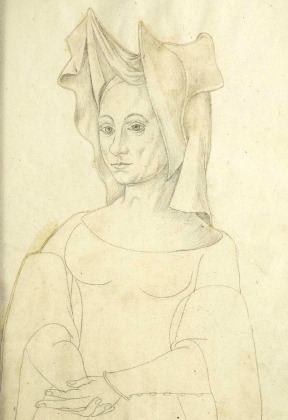 Portrait de Marguerite de Maingoval ( - 1380)