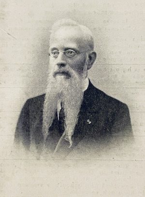 Portrait de Henrik Jan Weve (1850 - 1912)