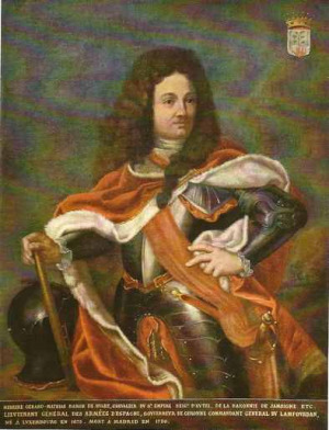 Portrait de Gérard Mathias d'Huart (1677 - 1730)