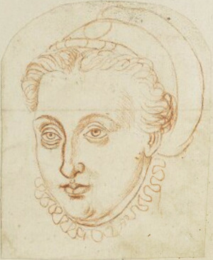 Portrait de Lambertine de Croÿ ( - 1601)