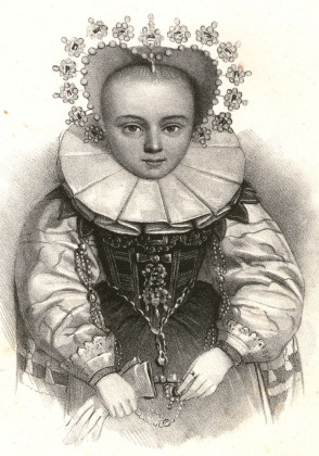 Portrait of Dorothea Sibylle von Hohenzollern (1590 - 1625)