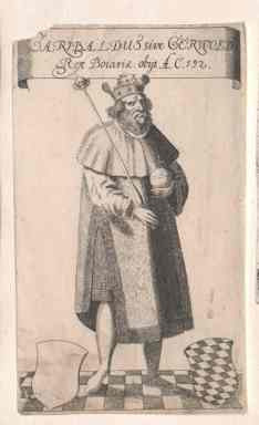 Portrait de Garibald Ier von Bayern (ca 535 - 590)