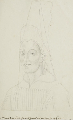 Portrait de Marie de Berlaymont ( - 1529)