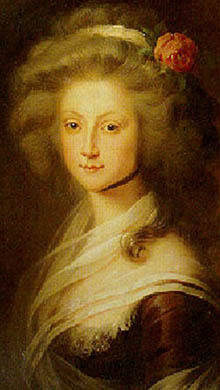 Portrait de Anne-Françoise Fagotin d'Outremont (1746 - 1813)