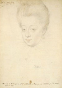 Portrait of Henriette de Bassompierre (1582 - 1609)