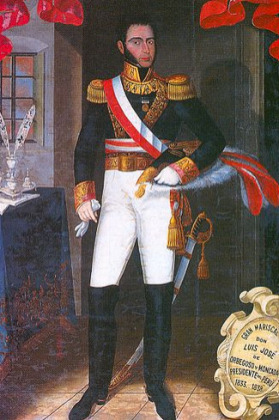 Portrait of Luis José de Orbegoso y Moncada Galindo (1795 - 1847)