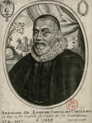 Portrait de Antoine de Loménie (1560 - 1638)