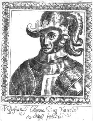 Portrait of Vespasiano Colonna ( - 1528)