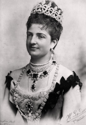 Portrait de Margherita di Savoia-Genova (1851 - 1926)