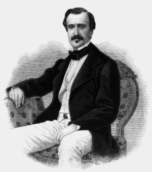 Portrait of Lionel de Moustier (1817 - 1869)